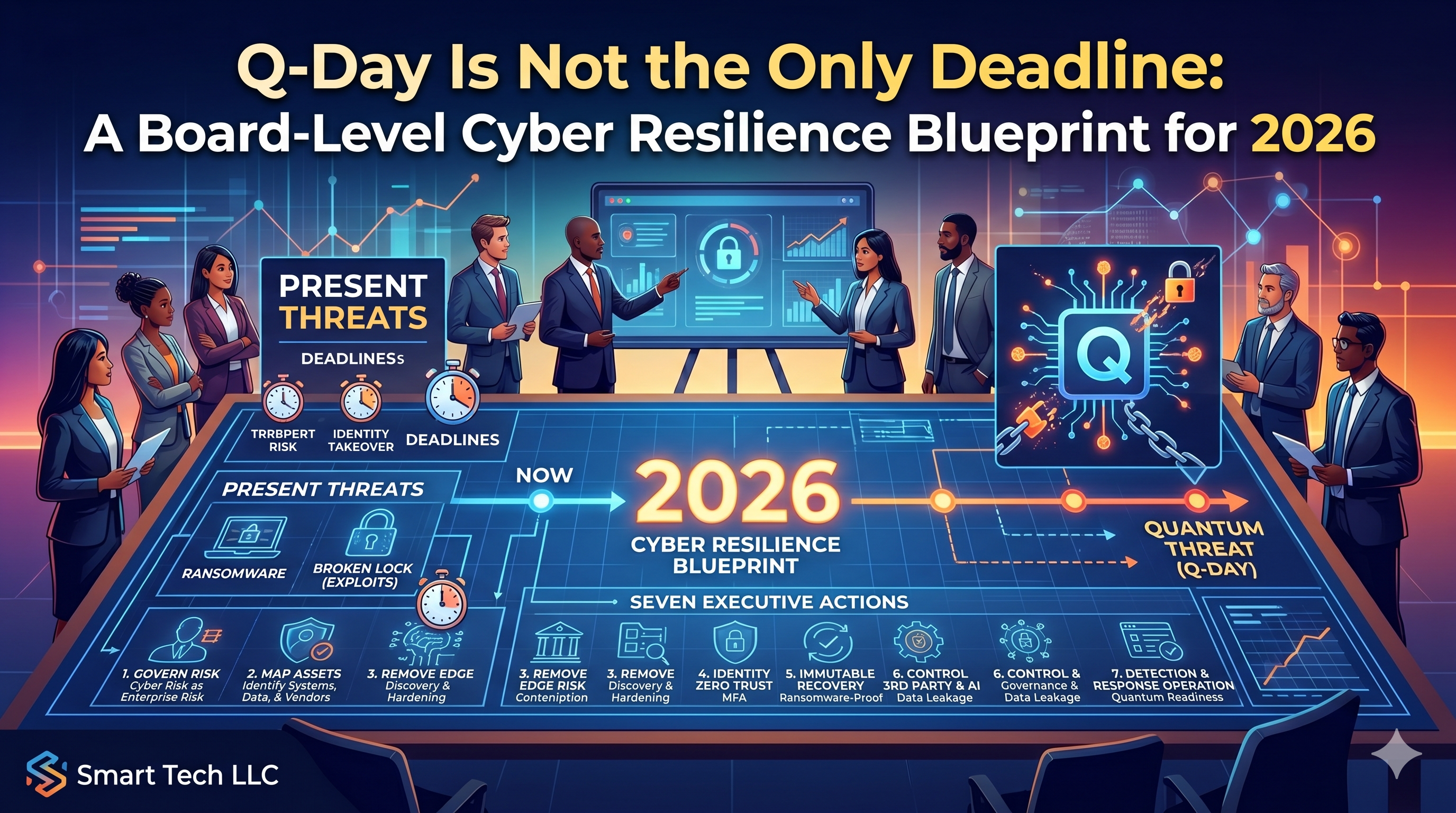 Q-Day Is Not the Only Deadline: A Board-Level Cyber Resilience Blueprint for 2026